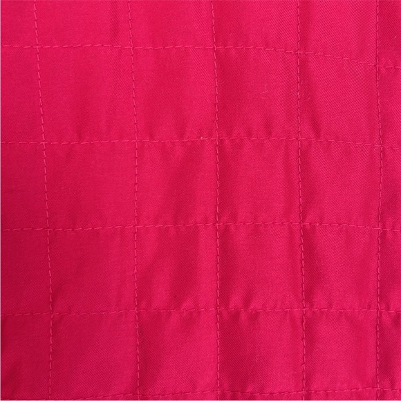 Lilly Pulitzer Vintage White Label Hot Pink Quilted Jacket - Picture 3 of 9